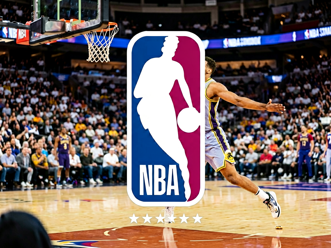 NBA美国职业篮球联赛标志